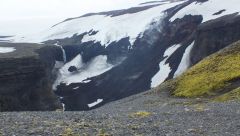 Cascade de lave