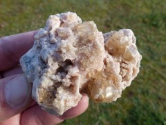 DOLOMITE - CALCITE - Carrière de CAUX - MAGNAC-BOURG - HAUTE-VIENNE (87)