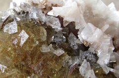 Fluorine, Baryte et Calcite