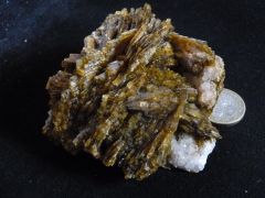 Barytine sur quartz Morvan
