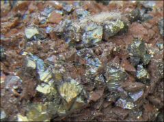 Ankérite chalcopyrite